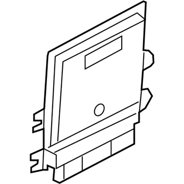 Nissan 23703-1UX0E Blank Engine Control Module