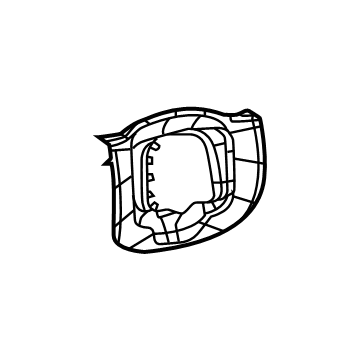 Mopar 5SW66DX9AB Gap HIDER-Steering Column SHROUD