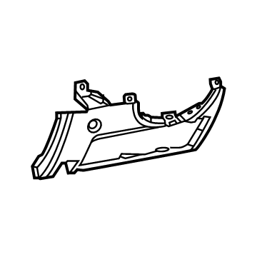 Mopar 7EH01DX9AB COVER-STEERING COLUMN