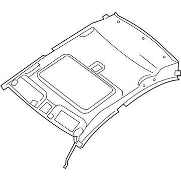 Nissan 73910-ZT55A Headlining Assy