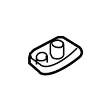 Nissan 96409-ET00C Holder-SUNVISOR