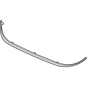 Honda 71129-SWA-J31 Molding, FR. Grille (Lower)