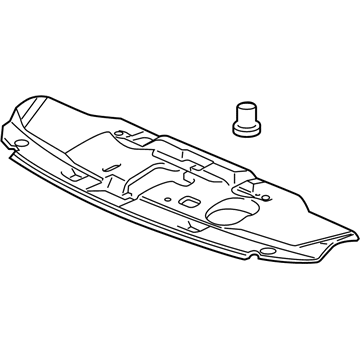 Honda 71141-SWA-000 Cover, FR. Grille