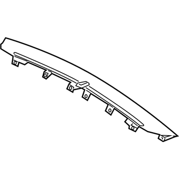 Hyundai 84810-3K510-HZ Garnish Assembly-Defroster Center
