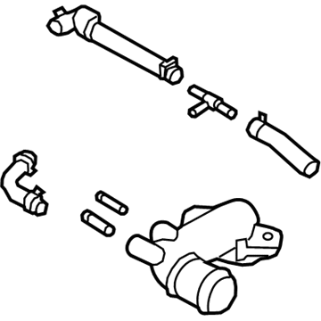 Kia 256703F400 Fitting Assembly-COOLANT