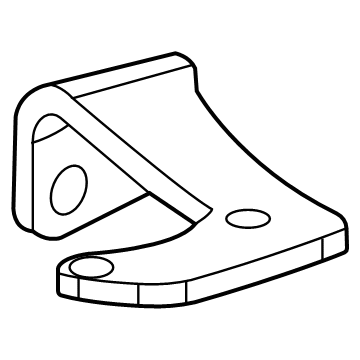 GM 12657320 Exhaust Pipe Lower Bracket