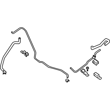 Infiniti 49721-7S001 Power Steering Hose & Tube Assembly