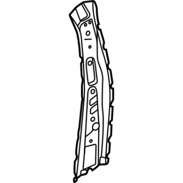 BMW 41-00-9-498-777 REINFORCEMENT COLUMN B INSID