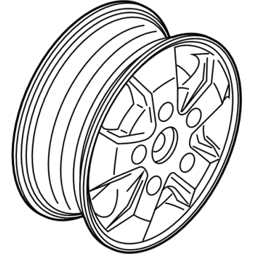 Ford CK4Z-1007-E Wheel, Alloy