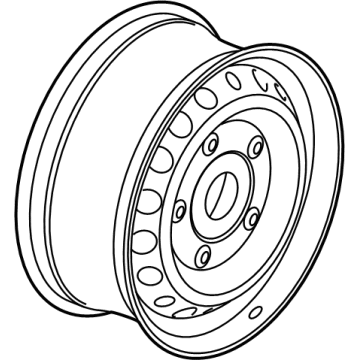 Ford CK4Z-1007-F Wheel, Steel