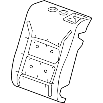 GM 84172734 Seat Back Pad