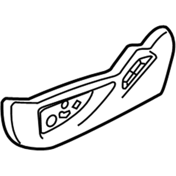 GM 84233207 Outer Finish Panel