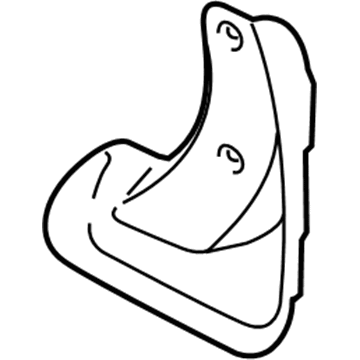 Kia P84601M500 Splash Guards - Rear