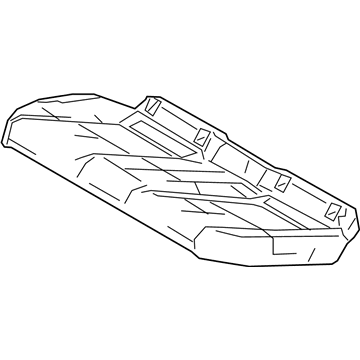 Lexus 71075-06D20-A4 COVER SUB-ASSY, RR S