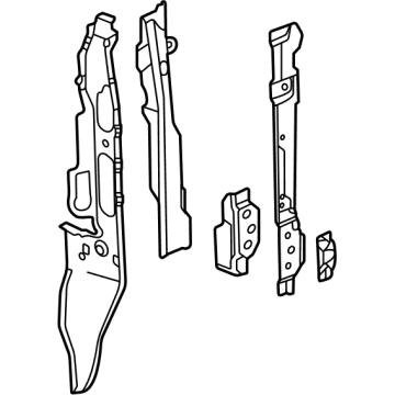GM 84515857 Rear Pillar