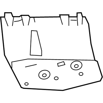 Nissan 26042-9UF5A Bracket Assembly-Head Lamp, RH