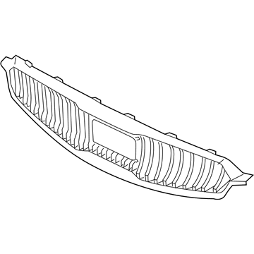 Kia 86352F6120 Center Radiator Grille
