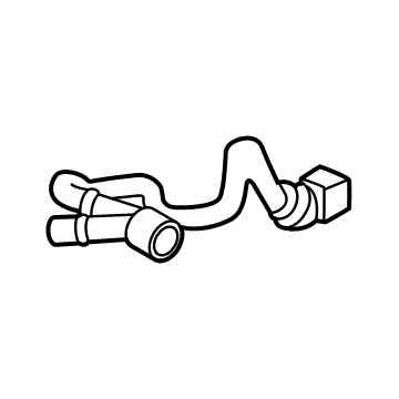 BMW 17-12-7-926-160 HOSE, CHANGEOVER VALVE
