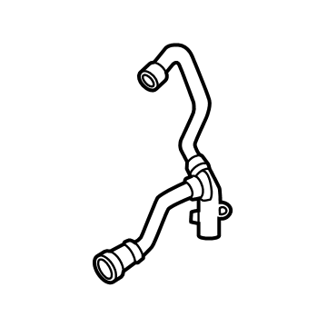 BMW 17-12-7-926-162 HOSE, CHANGEOVER VALVE