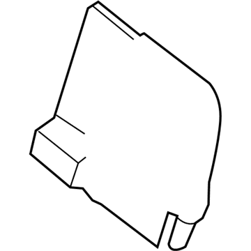 Infiniti 88661-9NF0A Pad Assembly - 2ND Seat Back, LH