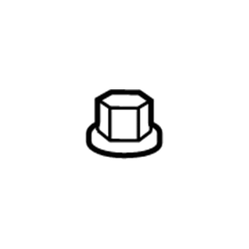 Acura 90212-TX4-A01 Nut, Self-Lock (12MM) (Nylon)