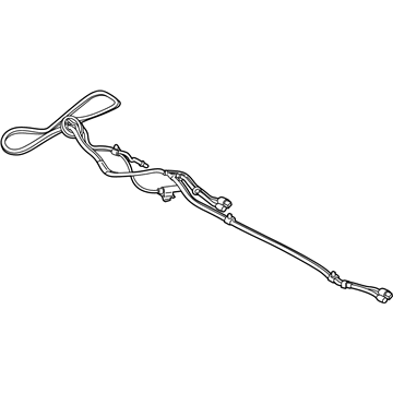 BMW 61-66-7-380-748 Hose Line, Windscreen Washer System