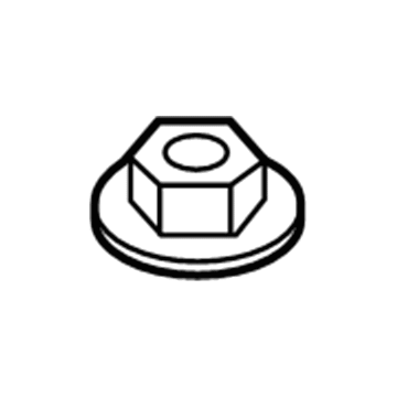 BMW 51-33-9-907-339 Hex Nut