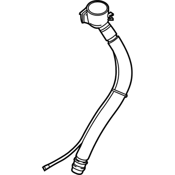 BMW 61-66-7-380-744 Filler Pipe, Wash Container