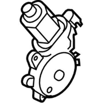 Nissan 80731-JM00A Motor Assy-Regulator, LH