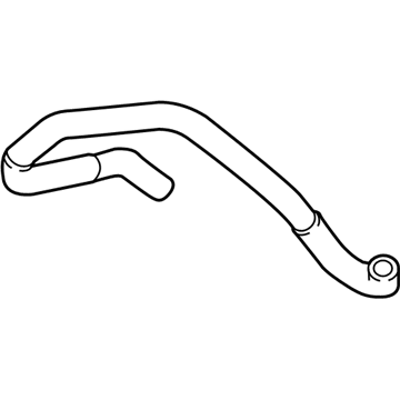BMW 11-53-7-605-432 Thermostat Inlet Water Hose