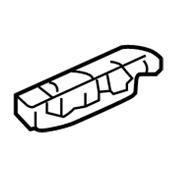 Acura 71193-S6M-003 Spacer, Right Front Bumper Side