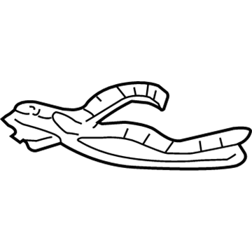 Acura 71140-S6M-000 Beam, Right Front Bumper (Upper)