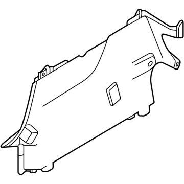 Mopar 7RD88U00AA PANEL-QUARTER TRIM