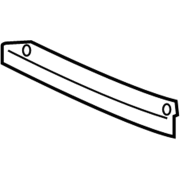 Lexus 52511-60901-J0 Filler Sub-Assy, Front Bumper