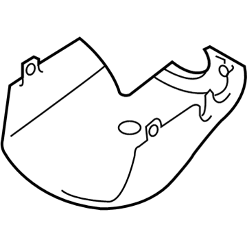Toyota 45287-0C050-B0 Lower Shroud