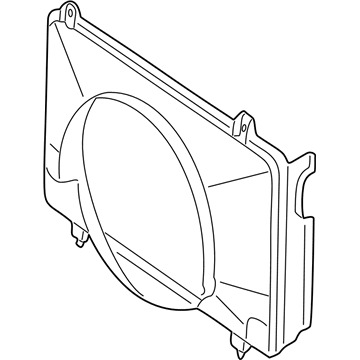 Nissan 21476-3S502 SHROUD-Upper