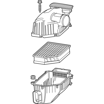GM 84554702 Air Cleaner Assembly