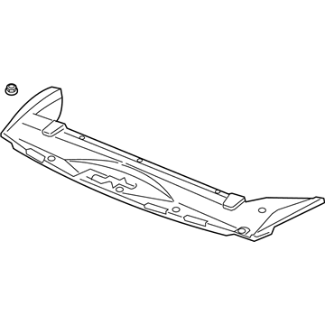 Honda 71122-SDN-A00 Cover, FR. Grille
