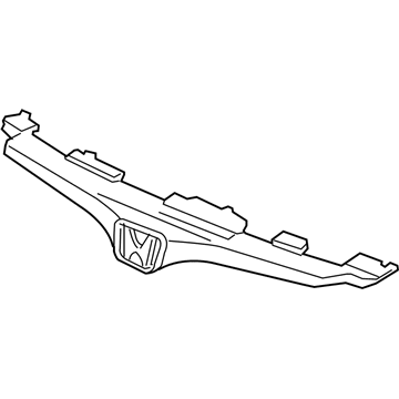Honda 71121-SDN-A10ZA Grille, Front Bumper (Grille Silver Metallic)