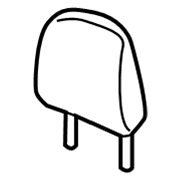 Honda 82140-T6Z-A41ZK HEADREST *WGRAY2*
