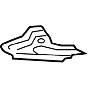 Ford CV6Z-16060-A Lower Reinforcement
