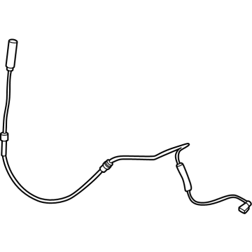 BMW 34-35-6-870-349 Brake Pad Wear Sensor, Front