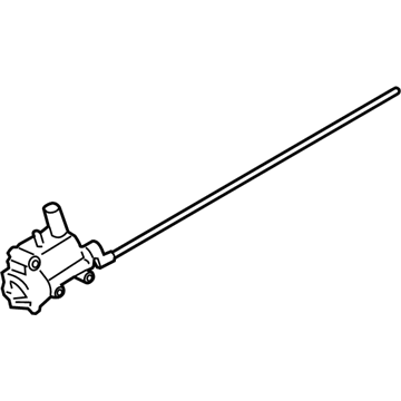BMW 67-11-7-200-674 Filler Flap Actuator