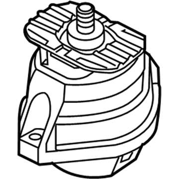 BMW 22-11-6-761-089 Engine Mount Left