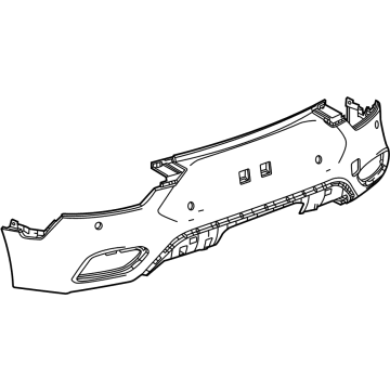 GM 42819900 FASCIA ASM-RR BPR LWR *SERV PRIMER