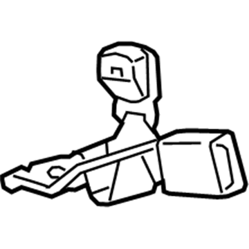 GM 84600035 Outer Buckle