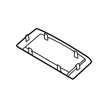 Nissan 26497-6CA3A FINISHER - Map Lamp