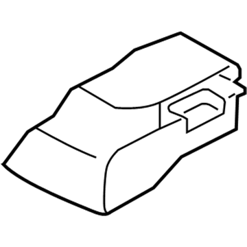 Nissan 89320-1LB0B Trim Assy-Cushion, 3RD Seat RH