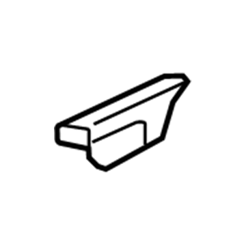 Acura 81353-TZ5-A01ZA Lever, Passenger Side (Sandstorm)