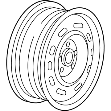 Kia K996565605K Wheel Assembly-Steel